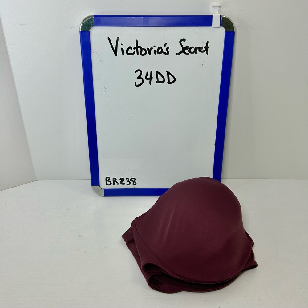 Victoria’s Secret Body by Victoria IPEX Maroon Adjustable Strap Bra 34DD - Picture 13 of 13